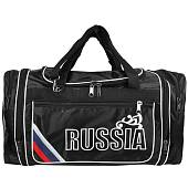 Сумка раздвижная триколор Россия 56 л. черная 10м (3310043) - ВОЕНТОРГ ТЫЛОВИК