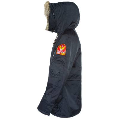 Куртка 726 GEAR Аляска North Alaska зимняя черная (1105022) - HAKKI.RU