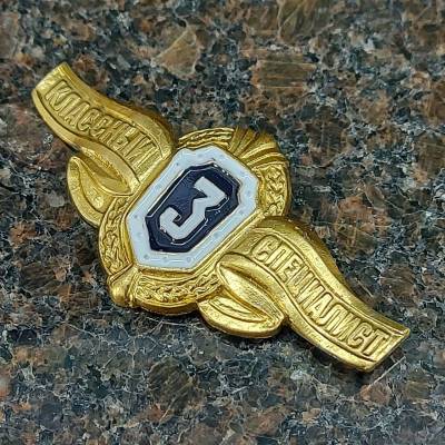 Знак нагрудный Классность рядового состава 3 класс булавка (2301999) - HAKKI.RU