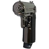 Зажигалка газовая пистолет 508 Leather Machine черная (4403250) - ВОЕНТОРГ ТЫЛОВИК