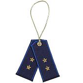 Вымпел мини в авто с вышивкой Прапорщик ФСБ / ФСО темно-синяя (4501977) - ВОЕНТОРГ ТЫЛОВИК