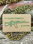 Нашивка ( шеврон патч patch ) тактическая ЛУЧШАЯ РАБОТА В МИРЕ 3D PVC  ( пластизоль ) на липучке 8х5 песочная (2504381) - ВОЕНТОРГ ТЫЛОВИК