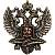 Знак фрачный МИД России ( Министерство иностранных дел ) 16 мм (2302129) - HAKKI
