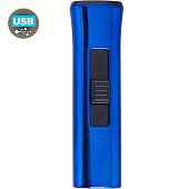 Зажигалка электронная с зарядкой от USB синяя (4403978) - ВОЕНТОРГ ТЫЛОВИК