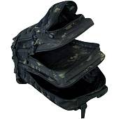 Рюкзак TAC тактический Tactical MOLLE 35х50х30 53 л камуфлированный camo-multi черный (3306111) - ВОЕНТОРГ ТЫЛОВИК