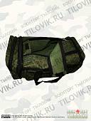Сумка раздвижная камуфлированная с боковым карманом 50х25х25 30 л 10 м цифра зеленая (3310185) - ВОЕНТОРГ ТЫЛОВИК