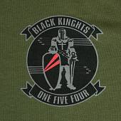 Футболка 726 GEAR мужская Black kinghts one five four оливковая (1214029) - ВОЕНТОРГ ТЫЛОВИК