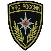 Нашивка ( шеврон ) на рукав МЧС России 8х11 вышитая черная (2503663) - ВОЕНТОРГ ТЫЛОВИК