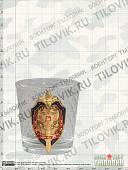 Набор подарочный с символикой ВЧК ФСБ КГБ графин ( штоф ) высокий + 6 стопок ( рюмок ) (4801097) - ВОЕНТОРГ ТЫЛОВИК