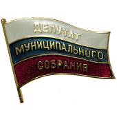 Знак нагрудный Депутат муниципального собрания на пимсе (2305086) - ВОЕНТОРГ ТЫЛОВИК