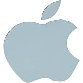 Наклейка металлизированная Apple ( Эппл ) 5х4.2 (4420055) - ВОЕНТОРГ ТЫЛОВИК