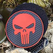 Нашивка ( шеврон патч patch ) тактическая КАРАТЕЛЬ 3D PVC  ( пластизоль ) на липучке D-7 черная (2504331) - ВОЕНТОРГ ТЫЛОВИК