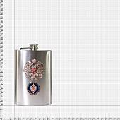 Набор подарочный с символикой ФСБ России / Герб ( орел ) РФ ( фляга 9 OZ-270 мл+стопки 2х30 мл+стопка складная 1х150 мл+лейка) (4801934) - ВОЕНТОРГ ТЫЛОВИК