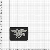 Нашивка ( шеврон патч patch ) тактическая Us Navy Seal Team Trident 3D PVC на липучке 7х5 черная (2504033) - ВОЕНТОРГ ТЫЛОВИК