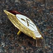 Знак нагрудный Военное дорожно-строительное училище СССР закрутка (2301944) - ВОЕНТОРГ ТЫЛОВИК