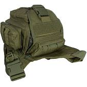 Сумка-органайзер TAC на плечо тактическая MOLLE оливковая (3310182) - ВОЕНТОРГ ТЫЛОВИК