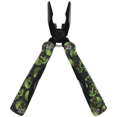 Инструмент многофункциональный ( Multi Tool ) 9 инструментов череп зеленый 12 (3304057) - HAKKI.RU