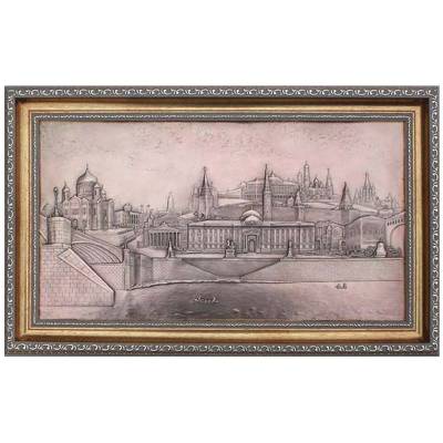 Плакетка ( панно ) Виды Москвы 550х750 (4406314) - HAKKI.RU
