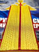 Погоны Общевойсковые парадные на китель 1 просвет скос галун (2208079) - ВОЕНТОРГ ТЫЛОВИК