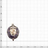 Знак фрачный ВЧК КГБ ФСБ 95 лет на пимсе (2302008) - ВОЕНТОРГ ТЫЛОВИК