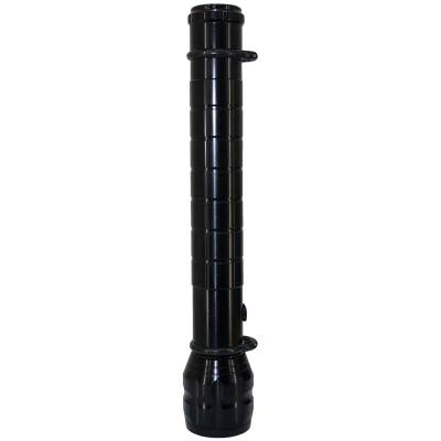 Фонарь LED Flashlight светодиодный D2038A с компасом черный (3311991) - HAKKI.RU