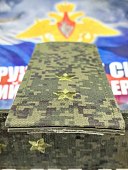Погоны общевойсковые полевые камуфлированные на куртку ПРАПОРЩИК цифра зеленая (2208212) - ВОЕНТОРГ ТЫЛОВИК