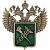 Жетон ( знак ) ФТС ( Таможня ) РФ 52 мм без крепления бронзовый (2306021) - HAKKI