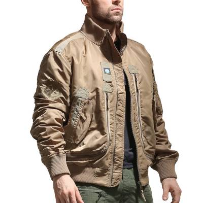 Куртка ( бомбер ) 726 GEAR демисезонная коричневая (1105114) - HAKKI.RU