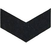 Знак - годичка ( нашивка шеврон ) нарукавный за выслугу лет ( по годам службы ) 2 года вышитый темно-синий (2508102) - ВОЕНТОРГ ТЫЛОВИК