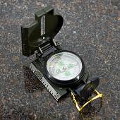 Компас Lensatic походный оливковый (3302051) - ВОЕНТОРГ ТЫЛОВИК