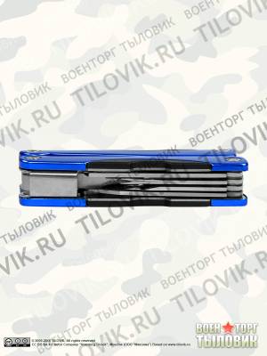 Инструмент многофункциональный ( Multi Tool )  9 инструментов синий 12 (3304062) - HAKKI.RU
