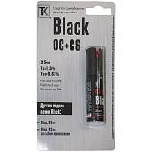 Средство самообороны ( газовый баллончик ) ТехКрим BLACK OC+CS аэрозольно-струйный 25 мл (3102996) - ВОЕНТОРГ ТЫЛОВИК