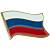 Знак фрачный флаг России ( триколор ) (2302995) - HAKKI