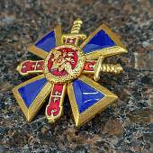 Знак нагрудный ( крест ) МВД РФ / За верность долгу закрутка ( 2301902 ) - ВОЕНТОРГ ТЫЛОВИК