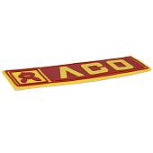 Нашивка ( шеврон патч patch ) тактическая ЛСО 3D PVC ( пластизоль ) на липучке 3,2х11,9 красная (2504212) - ВОЕНТОРГ ТЫЛОВИК