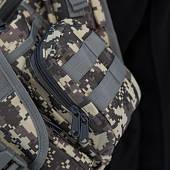 Сумка-органайзер TAC на плечо тактическая MOLLE цифра белая (3310181) - ВОЕНТОРГ ТЫЛОВИК