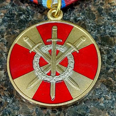 Медаль ФСВНГ ( Росгвардия ) РФ - За боевое содружество (2401959) - HAKKI.RU