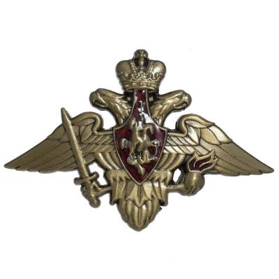Знак нагрудный Сухопутные войска на пимсе золотистый (2301904) - HAKKI.RU
