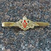 Заколка ( зажим закрепка ) для галстука МО ( ВС ) РФ золотистая (2111987) - ВОЕНТОРГ ТЫЛОВИК
